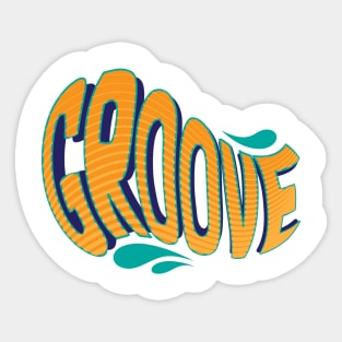 GROOVE - Dance to the Beat Sticker